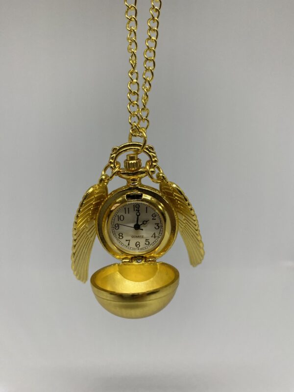 Reloj de bolsillo Snitch Dorada Lisa - Harry Potter geekverse